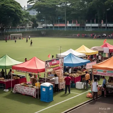 Redam Drama Muntah Di Bazar Pajajaran 2025